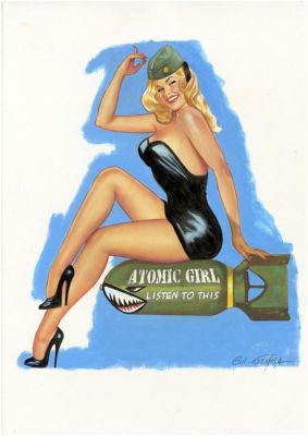 Formosa, Gil - 1 Original colour drawing - G.I. Joe - Atomic Girl | Catawiki