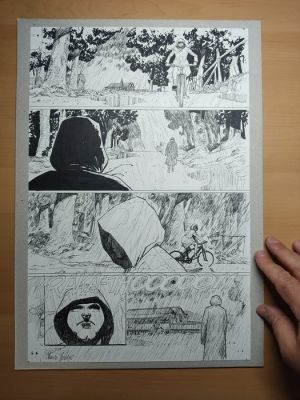 Marco Foderà - 3 Original page - the fog (John Carpenter) - THE FOG (John Carpenter official sequel of The Fog movie) - 2024 | Catawiki