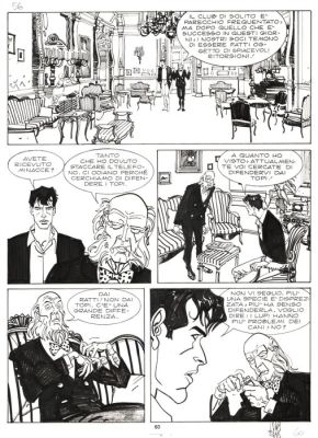 Siniscalchi, Luigi - 1 Original page - Dylan Dog #105 - "L‘orrenda invasione" - 1995