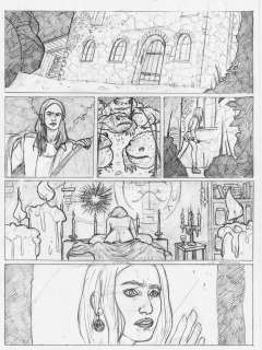 The Theatre Bizarre matita page 9 | Avalon Comic Art