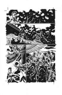 Kyle Hotz | Captain America: Hail Hydra, page 14 Original Art | Kyle Hotz
