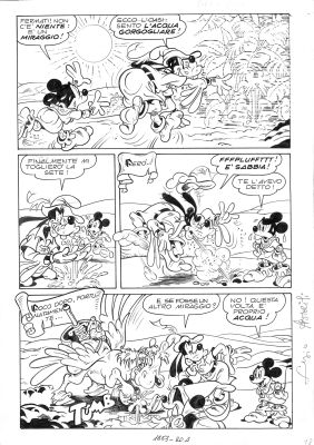 Sergio Asteriti – Tavola Originale | Love Original Art
