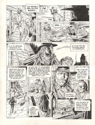 Yves Swolfs | Lonesome - Le Territoire du sorcier (T.4) - Planche originale n°25 | Daniel Maghen