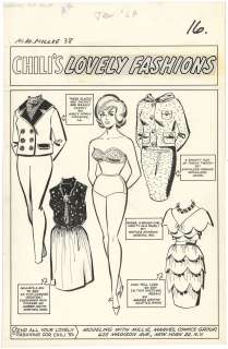 Stan Goldberg | Modeling with Millie #38 p16 (Splash) (Large Art) | Nostalgic Investments