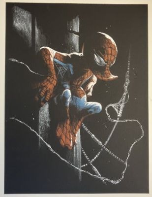 Dell’Otto, Gabriele - SPIDER-DUCK Illustration | ComicConnect (Buy It Now)