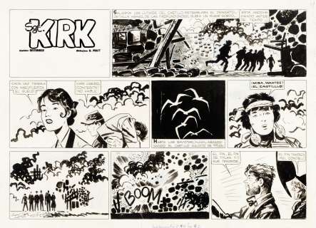 Pratt Hugo - "Il Sergente Kirk - Il castello di | Urania Casa d’Aste