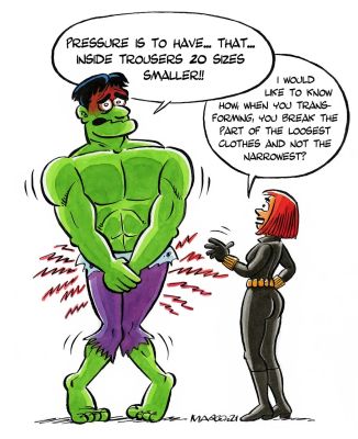 Joan C. Marco | Original drawing – Hulk – Marco | Origin Of Comics