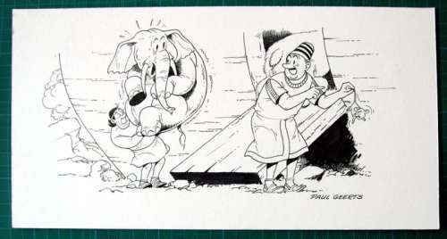 Geerts, Paul | Original art  - Suske en Wiske  - De adelijke ark | Catawiki