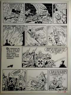 Studio Vandersteen | Original page  - Suske en Wiske  - Het eiland Amoras  - (1967) | Catawiki