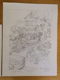 Kuijpers, Henk | Potloodtekening van "Yard Sale Hit + prent  - (2016) | Catawiki