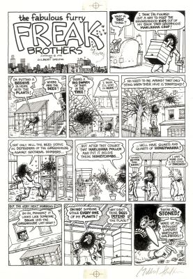 Gilbert Shelton & Dave Sheridan | The Fabulous Furry Freak Brothers | Galerie Laqua
