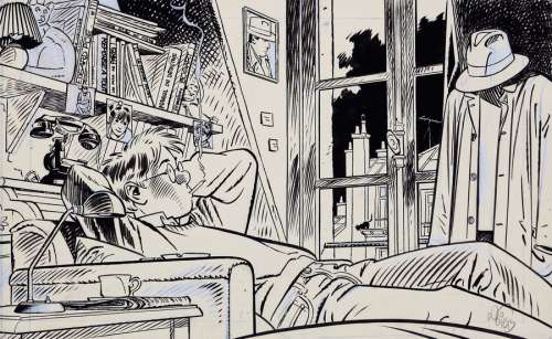 Dodier | Jérôme K. Jérôme Bloche, illustration à… | Millon