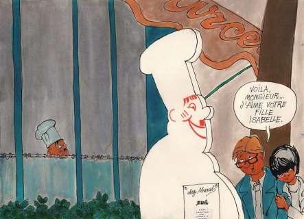 Cabu | Voilà, monsieur... j’aime votre fille Isabelle,… | Millon