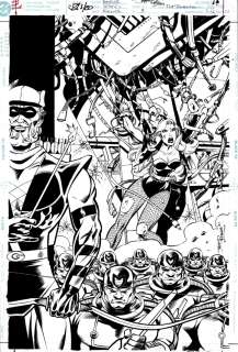 Val Semeiks - Jla: Incarnations #3 Cover (Black Canary & Green Arrow) 2001