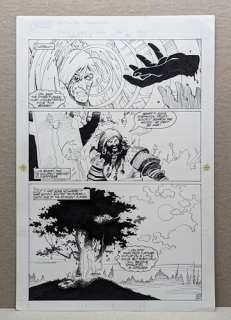 MIKE MIGNOLA " CHRONICLES OF CORUM #1 PG. 20 original Interior comic art page.