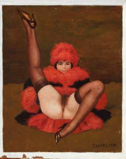 Cuvelier | Illustration érotique à l’encre de Chine et à… | Millon