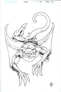 Ken Haeser | Gargoyles #4 Variant Cover Art & Character Portraits 3Pc - Idw - Signed - 2023 | Anthony’s Comic Book Art