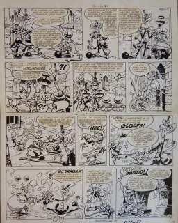 Brugman, Gideon | Originele pagina (p.31)  - Ambrosius  - De Gefleste Geesten + Luxe album & Ex-libris  - hc met linnen rug  - (1969/2017) | Catawiki