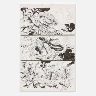 Lot 454 - Cory Smith, Nova Vol. 6 #1 Story Page 1 Original Art (Marvel Comics, 2015)