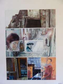 Le Hénanff, Fabrice | Planche originale en couleur  - Modigliani  - (2014) | Catawiki