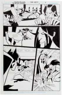 Christopher Jones and Terry Beatty The Batman  Strikes! Original Art Group of 4 (DC, 2006)....  (Total: 4 Original Art)
