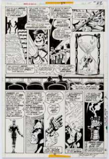 Paul Gulacy and Dan Adkins Master of Kung Fu #34 Story Page 18 Original Art (Marvel, 1975). Shang-Chi and Clive - | Heritage