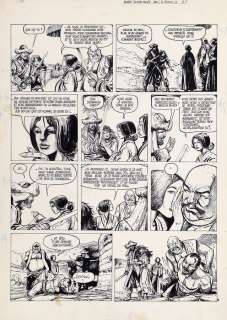 Franz | Jugurtha, planche n°5 à l’encre de Chine de… | AZ auction