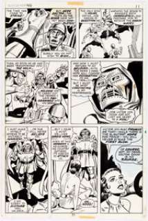Dick Ayers and John Severin Incredible Hulk #144 Page 11 Original Art (Marvel, 1971). | Heritage