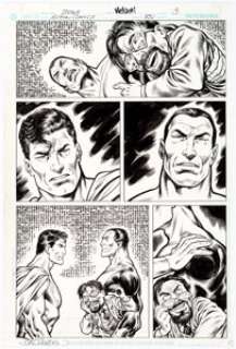 John Byrne and Nelson DeCastro Action Comics #831 Story Page 3 Superman Original Art (DC, 2005). As part of the - | Heritage