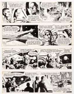 Dan Barry and Bob Fujitani Flash Gordon Daily Comic Strip Original Art Group of 4 (King Features Syndicate, - | Heritage