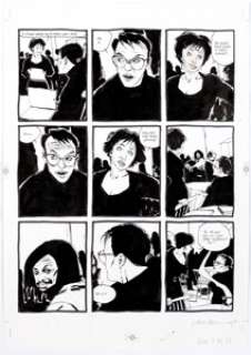 Dave McKean Cages #5 Story Page 25 Original Art and Color Separation (Tundra, 1992).... (Total: 2 Original Art) | Heritage