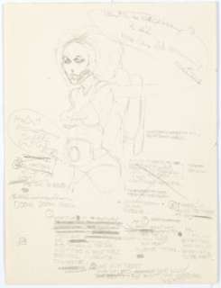 Jeff Jones - Sci-Fi Female Preliminary Artwork Original Art (c. 1980-90s).... | Heritage