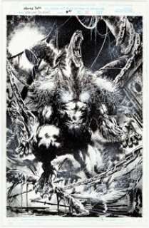 Leonardo Manco Strange Tales #1 Splash Story Page 22 Original Art (Marvel, 1998).... | Heritage