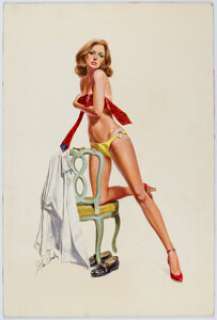 Stan Klimley - Pocketbooks Paperback Cover Painting Original Art (Pocketbooks, c. 1960s).... | Heritage