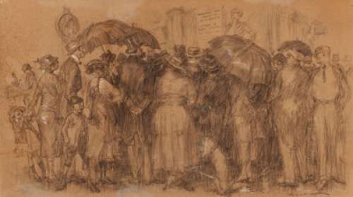 Henry Patrick Raleigh Collier’s Magazine V60#6 Page 19 Illustration Original Art dated 10-20-17 (Collier’s, 1917).... | Heritage