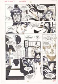 Howard Chaykin American Flagg! #1 Story Page 18 Original Art (First, 1983).... | Heritage