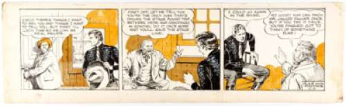 Jose Luis Salinas Cisco Kid Daily Comic Strip Original Art dated 12-14-51 (King Features Syndicate, 1951).... | Heritage