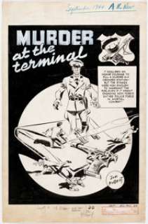 Joe Kubert All-New Comics #10 Splash Page Original Art (Harvey Comics, 1944).... | Heritage