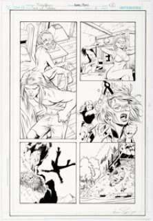 Tony Akins and Andrew Pepoy Jack of Fables #2 Story Page 6 Original Art (DC, 2006)....
