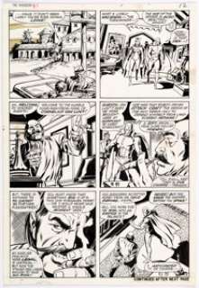 John Buscema and Tom Palmer The Avengers #81 Story Page 9 Original Art (Marvel Comics, 1970). ... | Heritage