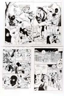 Rick Hoberg and John Nyberg Green Arrow #77 Partial Story Original Art Group of 16 (DC, 1993).... (Total: 16 Original Art) | Heritage