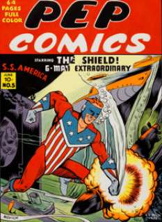 C. C. Beck Pep Comics #5 Cover Recreation Original Art (1974).... | Heritage