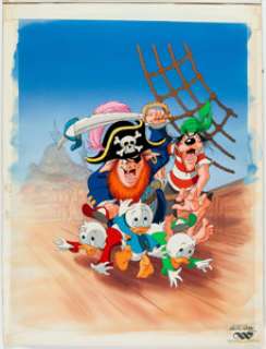 Disney’s DuckTales Magazine Summer 1989 Cover Painting Original Art (Walt Disney, 1989).... | Heritage