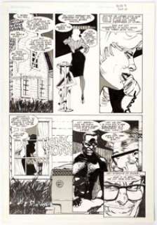 Howard Chaykin Black Kiss #9 Story Page 7 Original Art (Vortex, 1989).... | Heritage