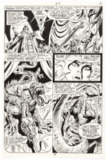 Frank Thorne Red Sonja #5 Story Page 10 Original Art (Marvel, 1977).... | Heritage
