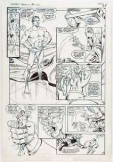 Murphy Anderson Secret Origins #8 Page 7 Original Art (DC, 1986).... | Heritage