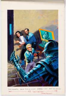 Mel Crawford Flash Gordon #22 Cover Painting Original Art (Gold Key, 1979).... | Heritage