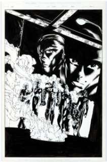  - Humberto Ramos and Sal Regla DV8 #1 Cover Original Art (Image Comics, 1996)....
