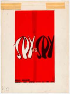 Antonio Prohias The All-New MAD Secret File on Spy vs. Spy Introductory Pages Original Art (Signet Books & New Ame... (Total: 5 Original Art) | Heritage