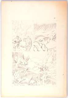 Bernie Wrightson Hulk - Unpublished Page 8 Original Art (c. 1980s).... | Heritage